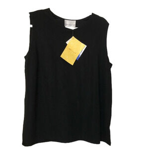 Susan Graver Sleeveless with Side Slits, NWT